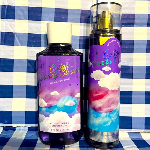 Bath & Body Works Bath & Body Lot 2 Bath Body Works Cotton Candy
